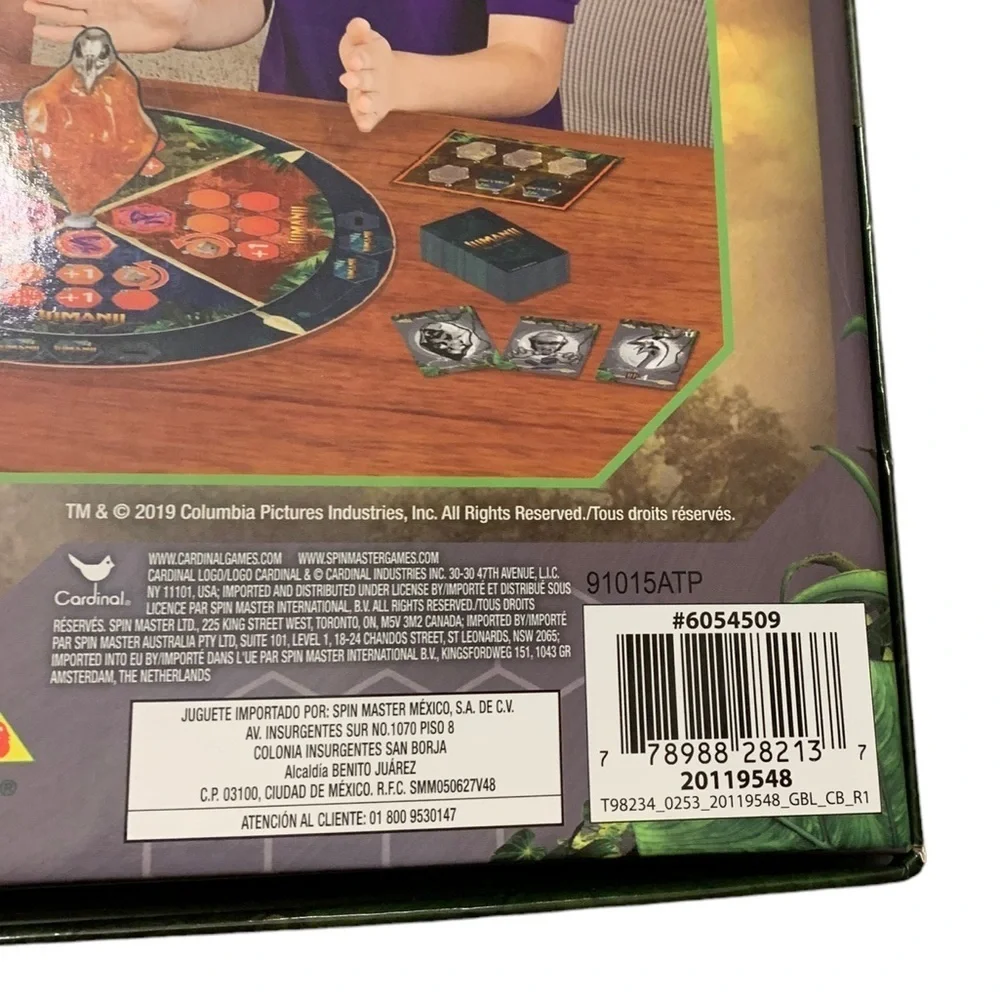 Jumanji The Next Level Falcon Jewel Battle Board Game New Ages 8+ family